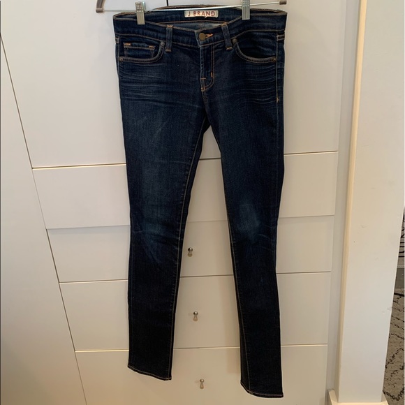 J Brand Denim - J Brand Pencil Leg, Dark Wash, Size 26 Jeans
